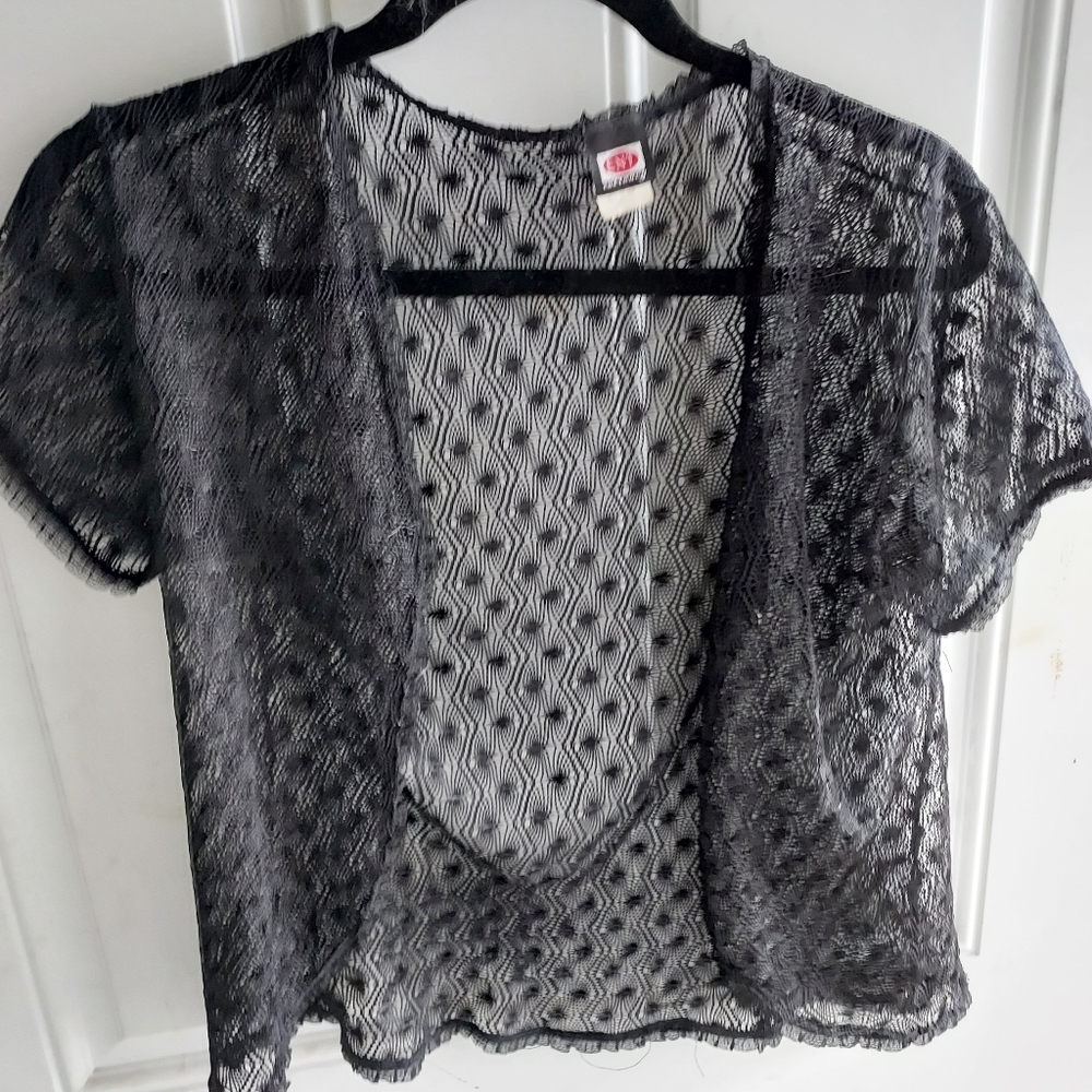 Ent Black Lace Shawl